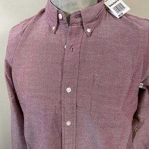 Timberland Men's Long Sleeve Plaid Button Down Shirt A1S48M52